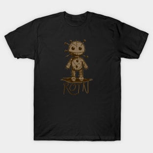 ROTN Voodoo Doll - Minimalist Ink T-Shirt